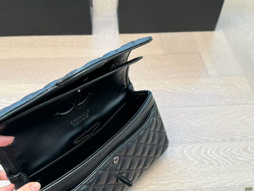 CHANE1 ライチ ブラック ウォリアー ショルダーバッグ【 50％割引+送料無料】