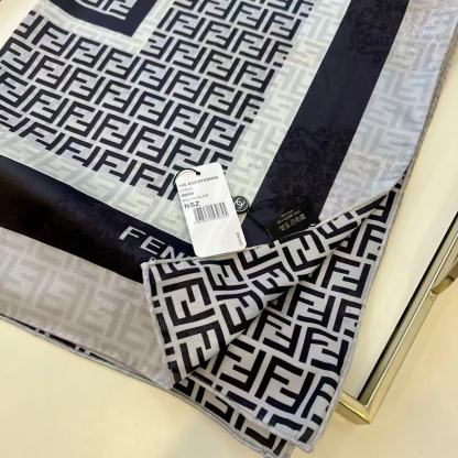 FEND1FF シルクスカーフ【 50％割引+送料無料】