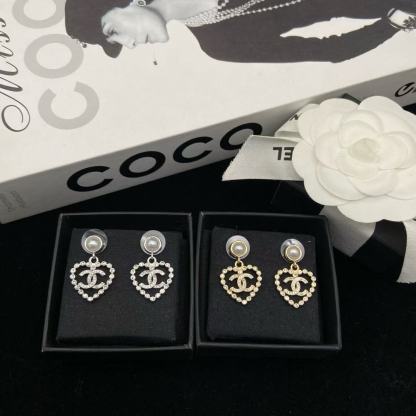 CHANE1 ハートシェイプ ダイヤモンド スタッドピアス【 50％割引+送料無料】