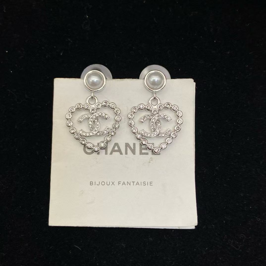 CHANE1 ハートシェイプ ダイヤモンド スタッドピアス【 50％割引+送料無料】