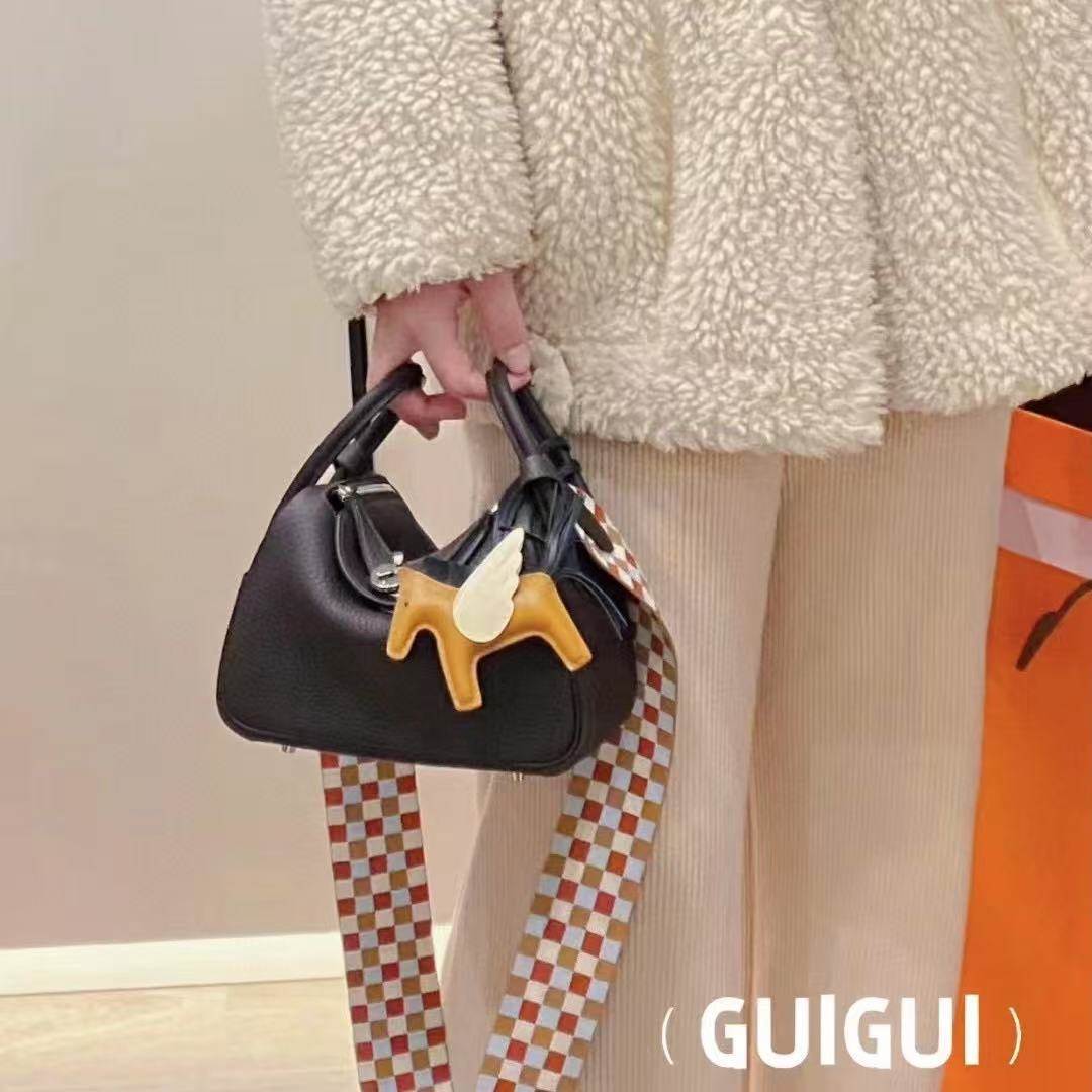 HERME5 Lindy牛革ショルダーバッグ 【 50％割引+送料無料】