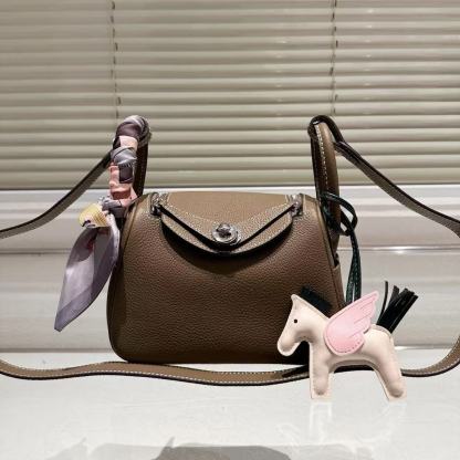 HERME5 Lindy牛革ショルダーバッグ 【 50％割引+送料無料】