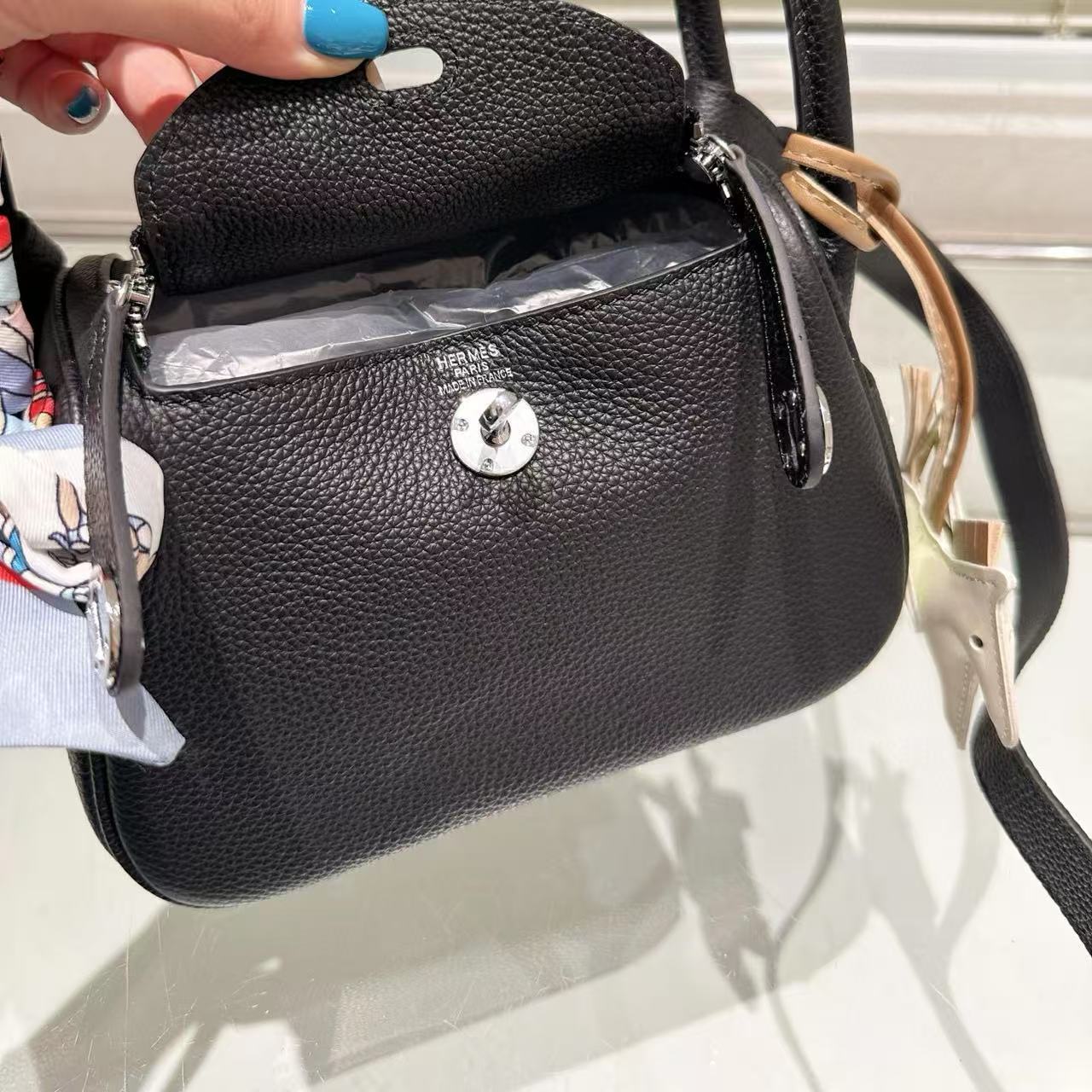 HERME5 Lindy牛革ショルダーバッグ 【 50％割引+送料無料】