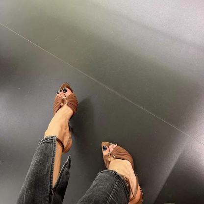 YSL 高品質シルクサテンハイヒールサンダル【50％割引+送料無料】