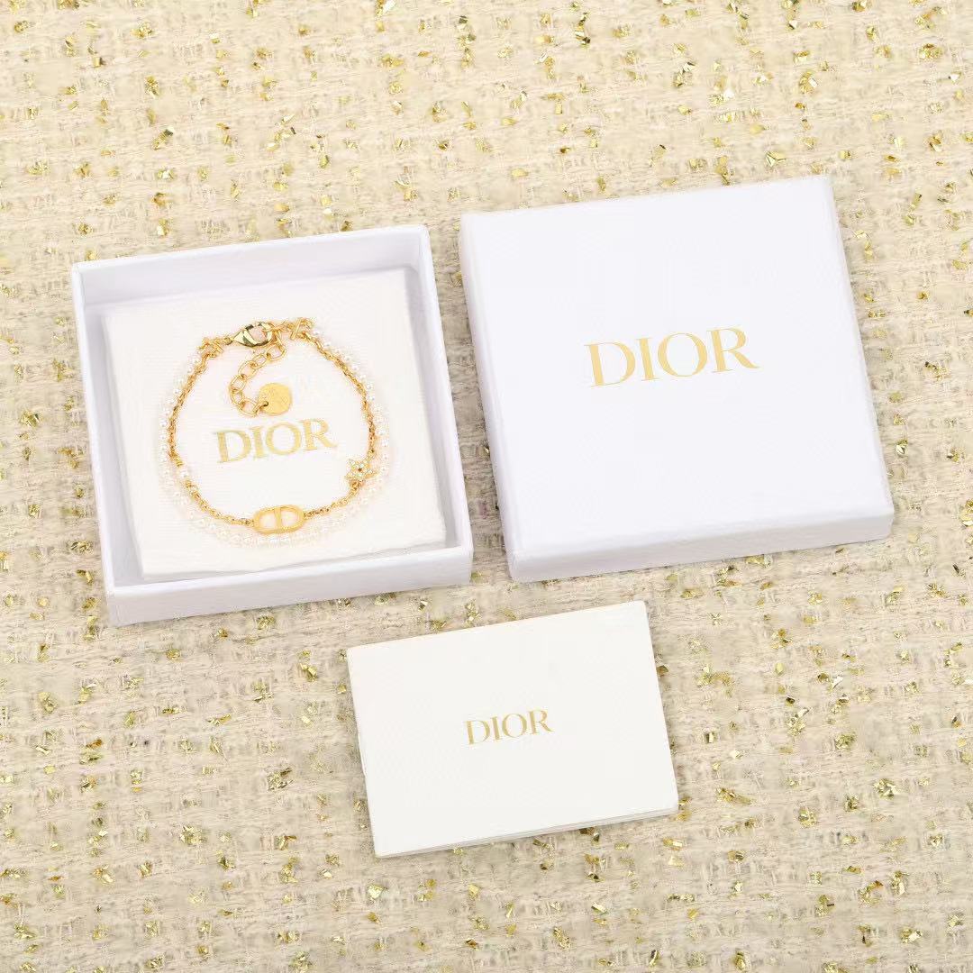 DI0R 二層パールブレスレット【 50％割引+送料無料】