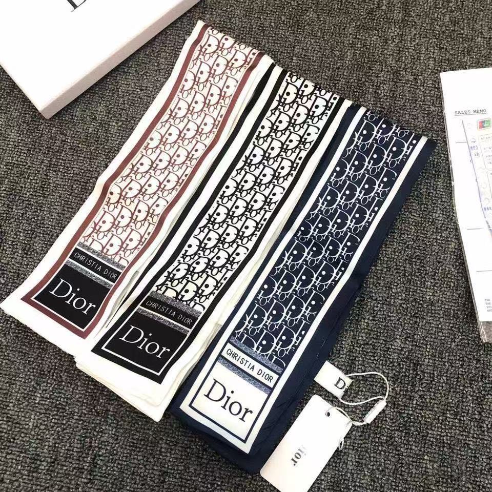 DI0Rプリントシルクスカーフ【 50％割引+送料無料】