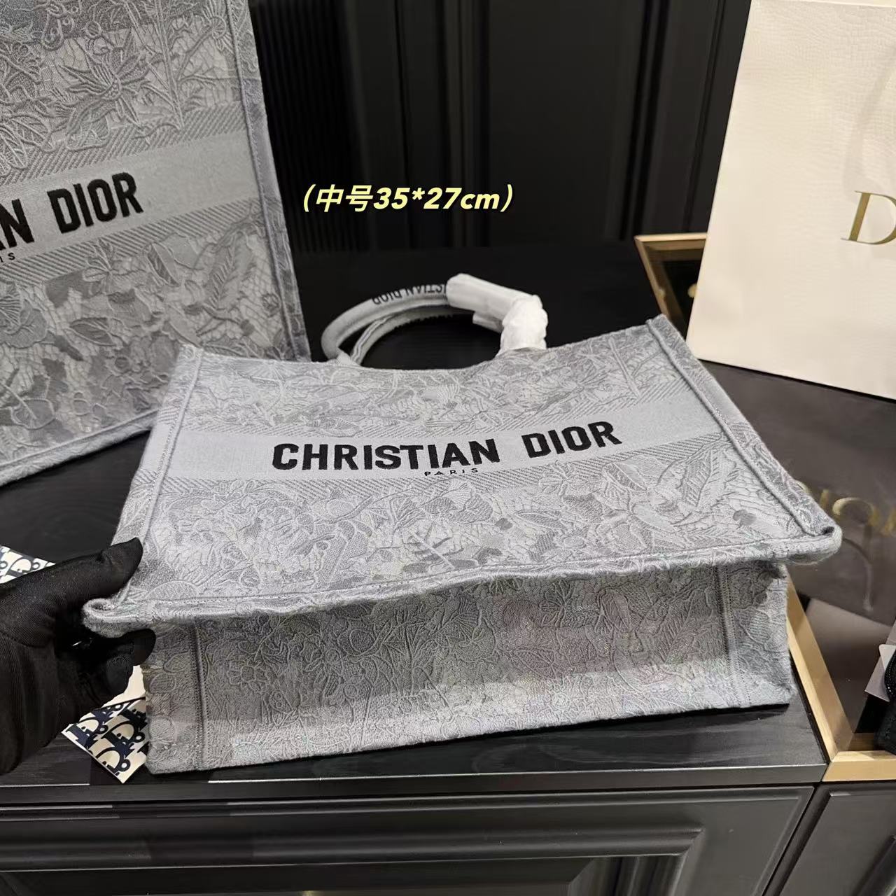 M1UM1U 刺繍トートバッグ【50％割引+送料無料】