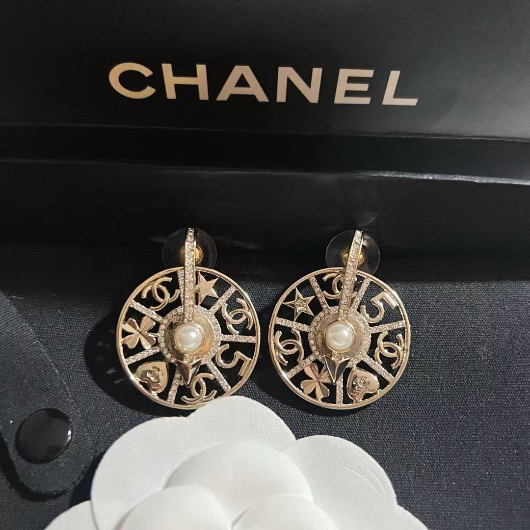 CHANE1CC パール＆ダイヤモンド スタッドピアス【 50％割引+送料無料】