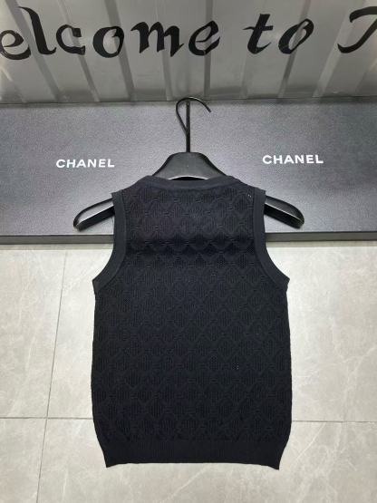 CHANE1 ダブルCウールベスト【 50％割引+送料無料】