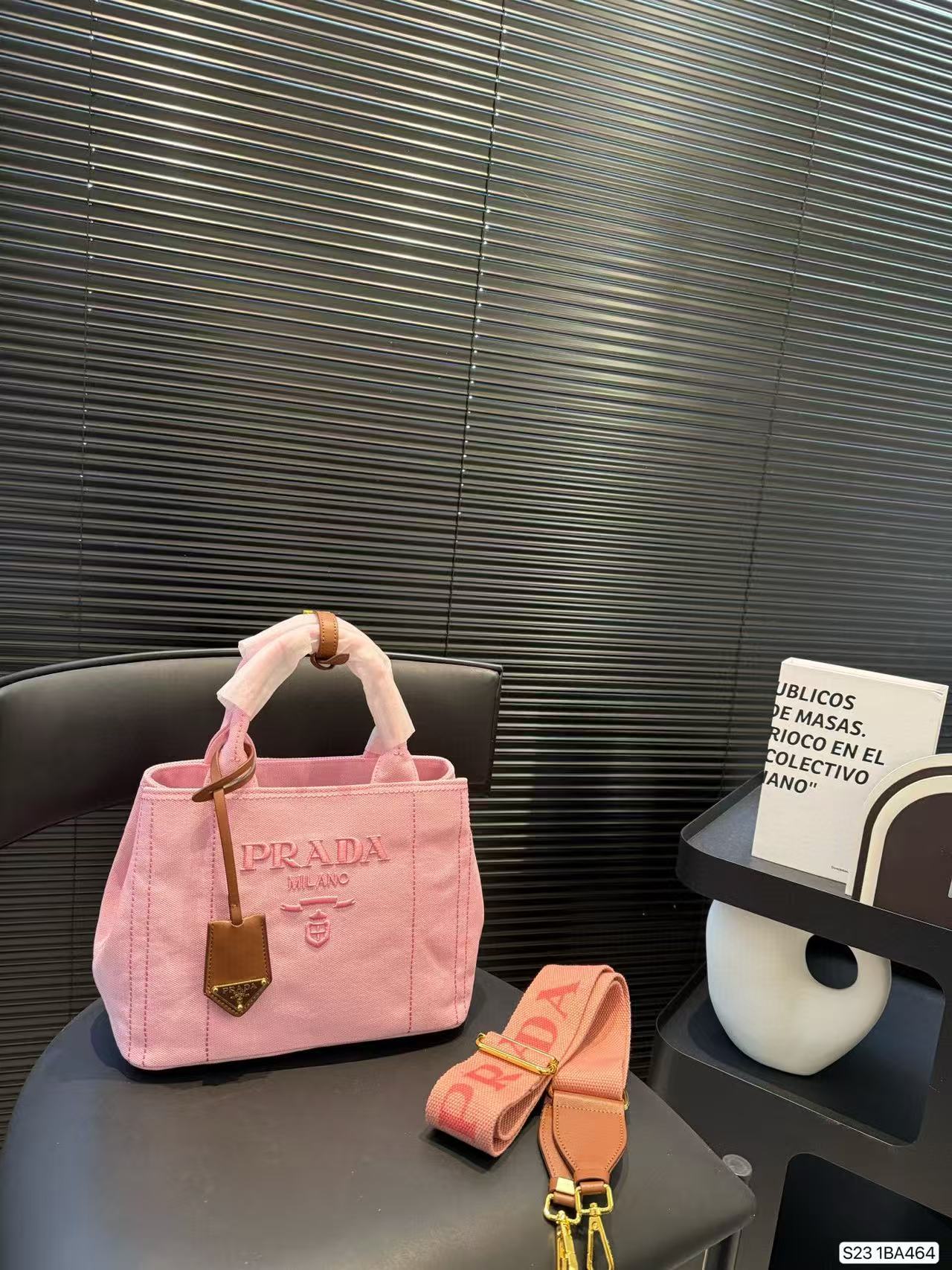 PR4DAキャンバスショッピングバッグ【50％割引+送料無料】