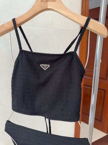 PR4DA トライアングルロゴ ツーピース水着【 50％割引+送料無料】