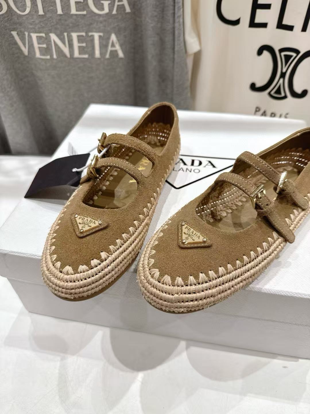 PR4DA 高品質ウーブンローファー【50％割引+送料無料】