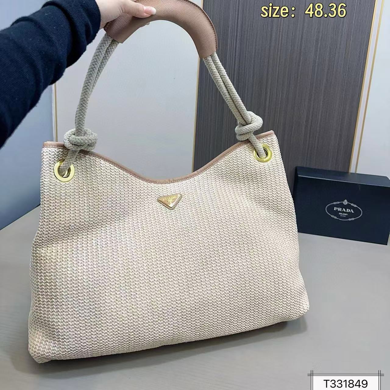 PR4DA織りショッピングバッグ【 50％割引+送料無料】