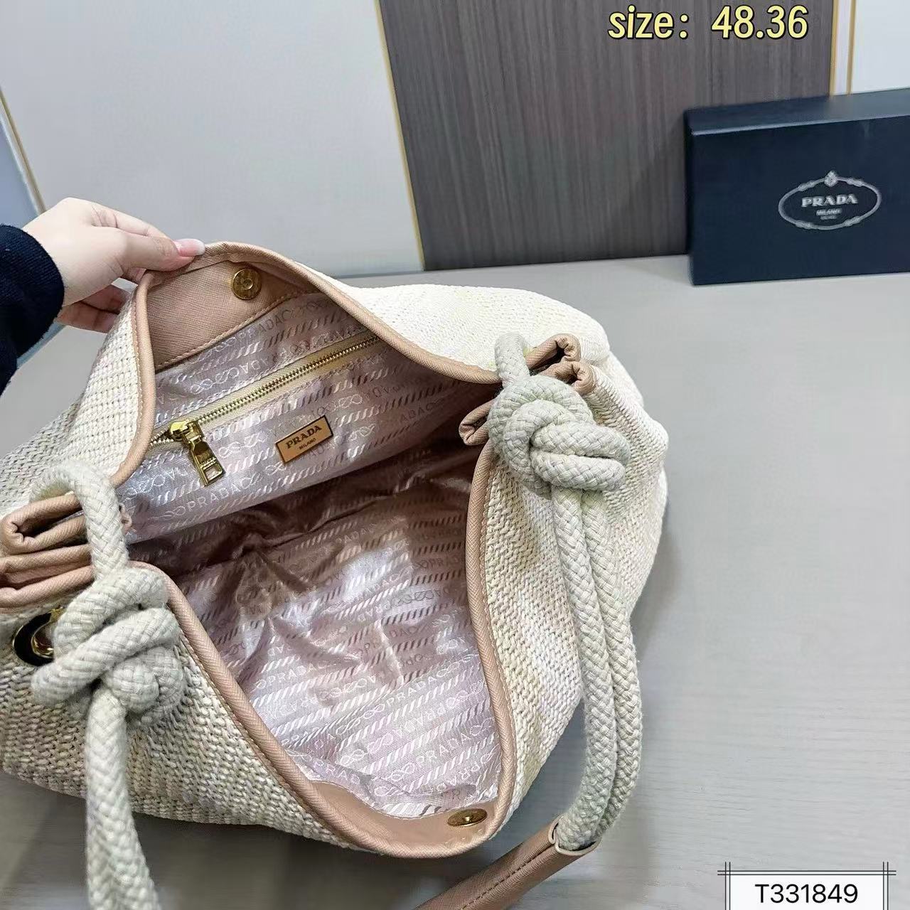 PR4DA織りショッピングバッグ【 50％割引+送料無料】