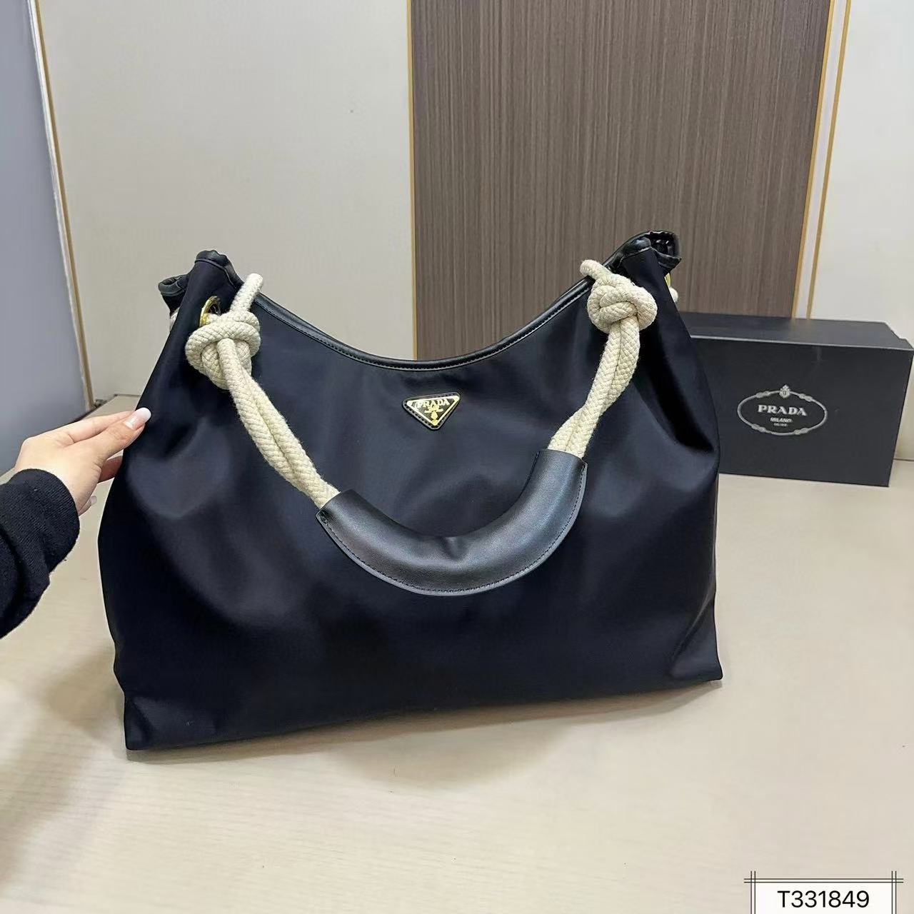 PR4DAキャンバスショッピングバッグ【 50％割引+送料無料】