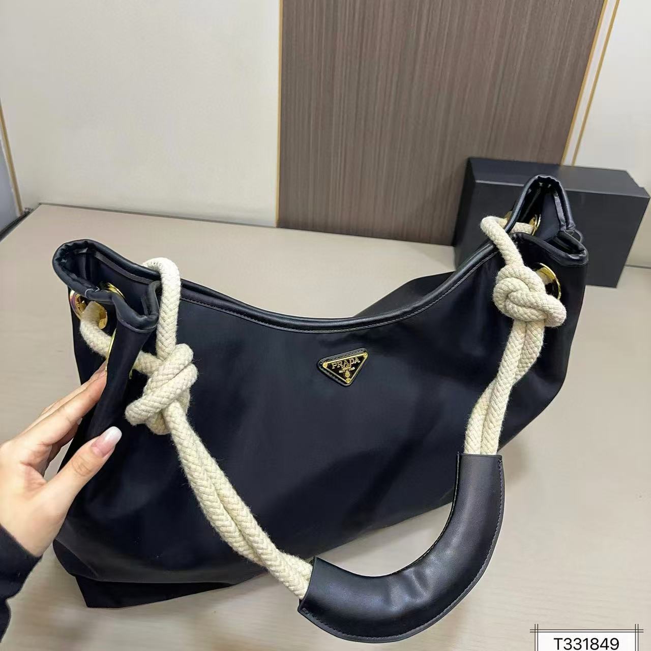 PR4DAキャンバスショッピングバッグ【 50％割引+送料無料】