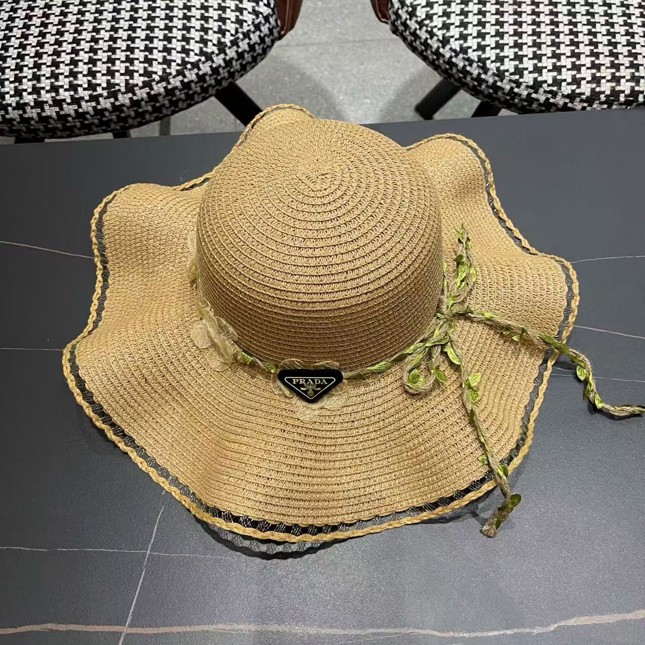 PR4DA ボウバイザー ストローハット【 50％割引+送料無料】