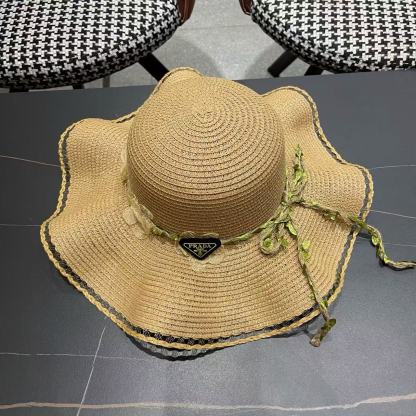 PR4DA ボウバイザー ストローハット【 50％割引+送料無料】