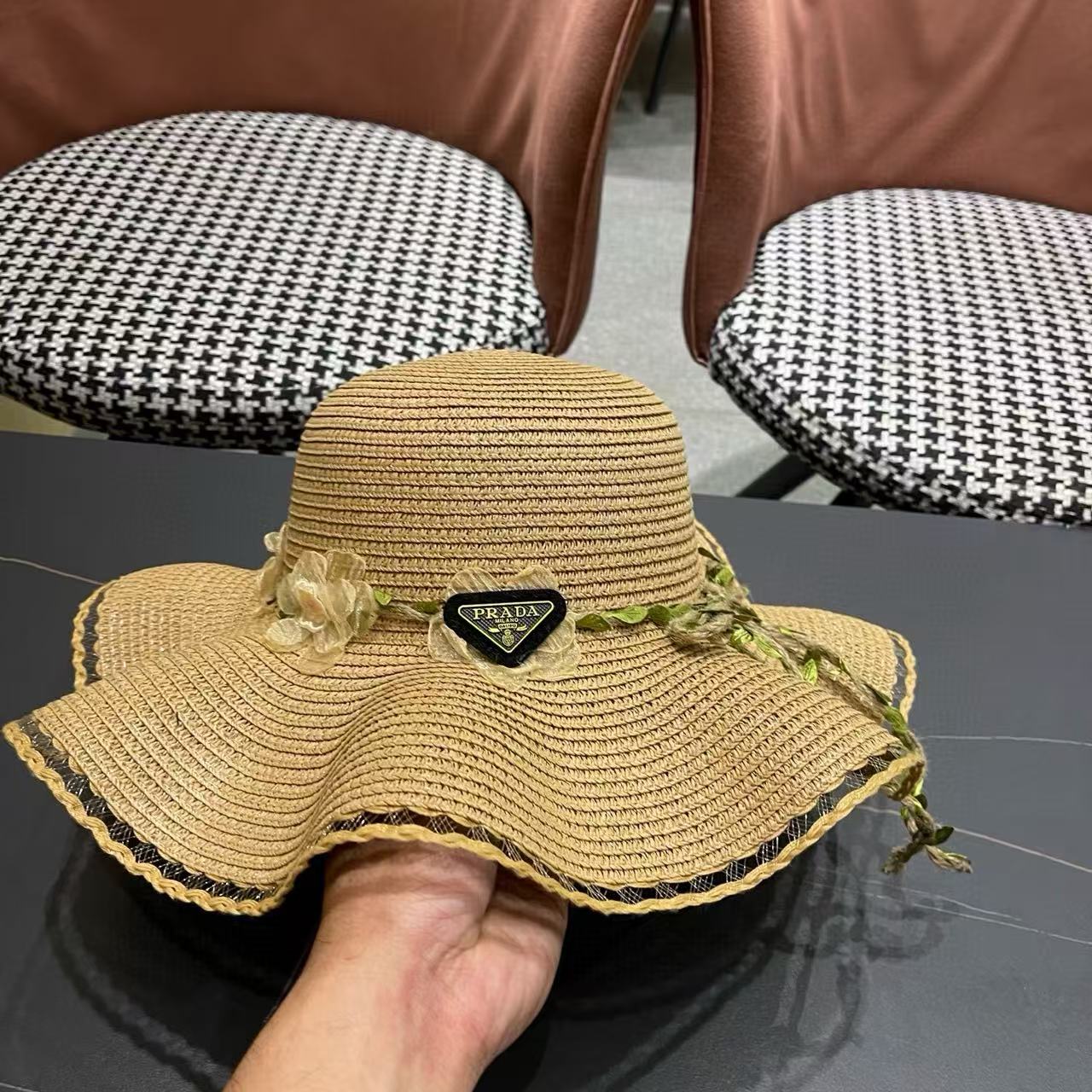 PR4DA ボウバイザー ストローハット【 50％割引+送料無料】