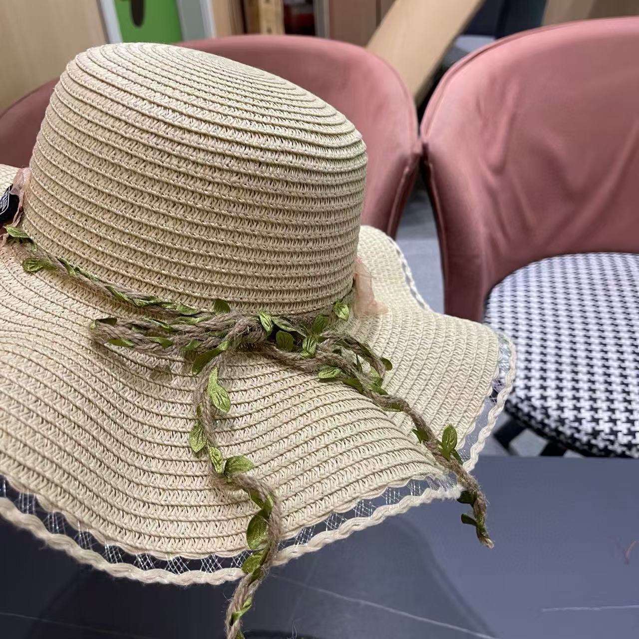 PR4DA ボウバイザー ストローハット【 50％割引+送料無料】