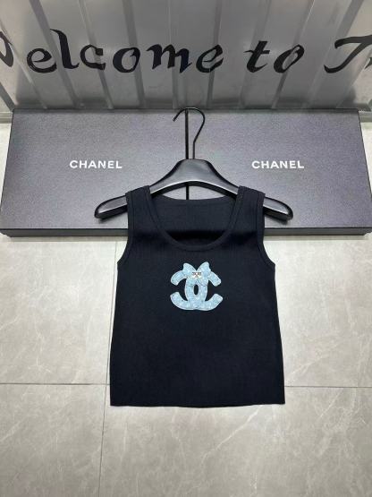 CHANE1 ダブルCボウベスト【 50％割引+送料無料】