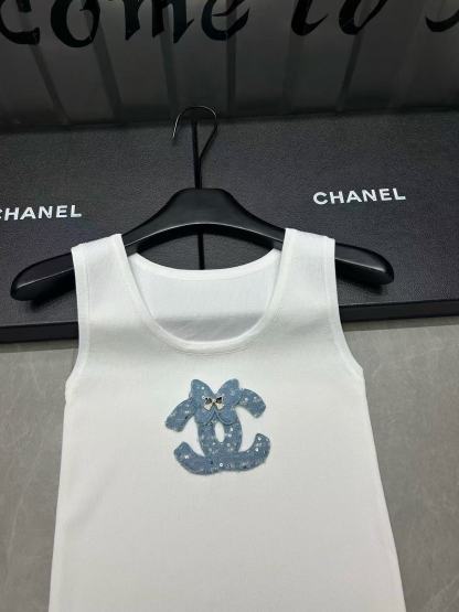 CHANE1 ダブルCボウベスト【 50％割引+送料無料】