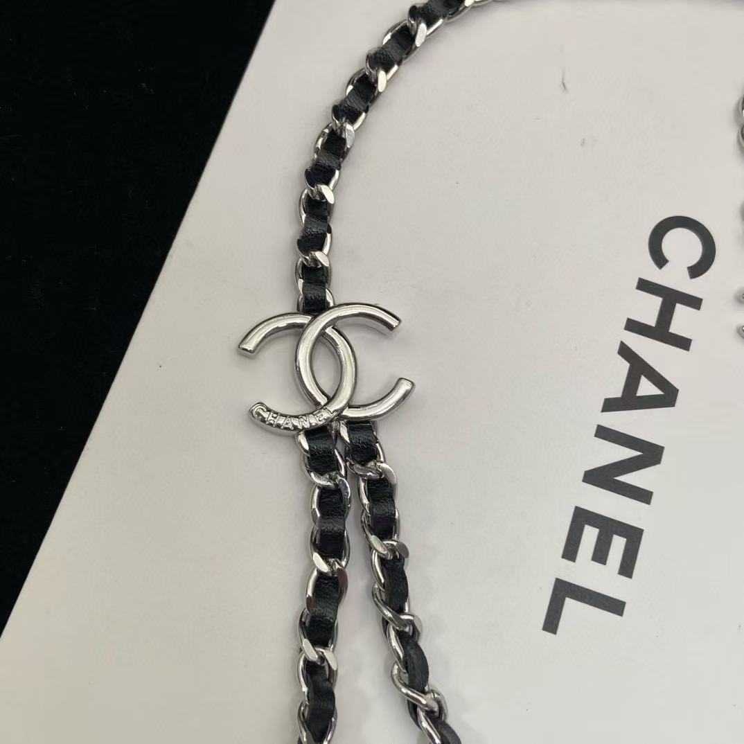 CHANE1 ダブルレザーネックレス【50％割引+送料無料】