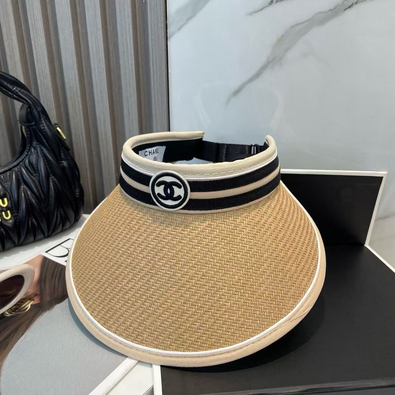 CHANE1 ダブルCサンハット【 50％割引+送料無料】