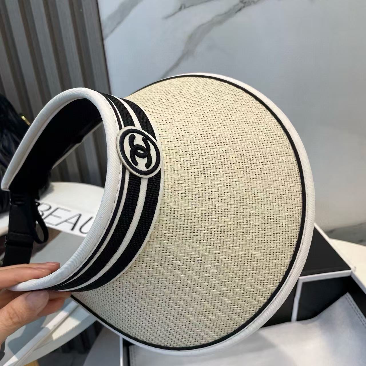 CHANE1 ダブルCサンハット【 50％割引+送料無料】