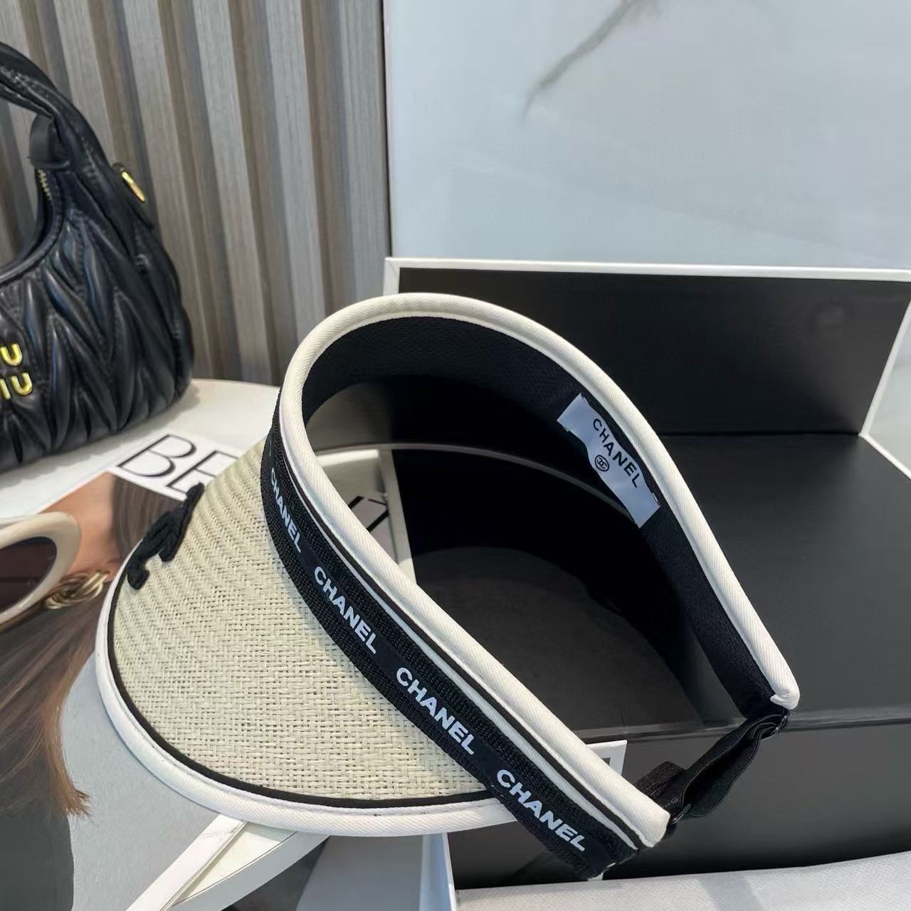 CHANE1 ダブルCサンハット【 50％割引+送料無料】