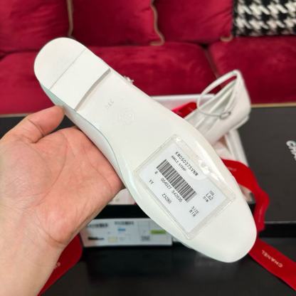 CHANE1 高品質カメリアメリージェーンフラットシューズ【50％割引+送料無料】