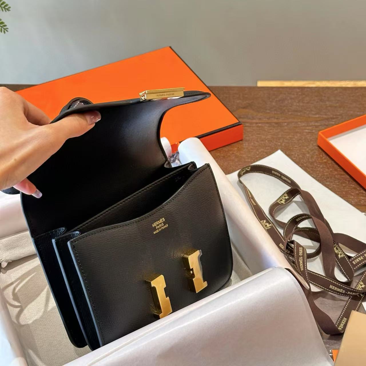 HERME5 高級牛革ショルダーバッグ【 50％割引+送料無料】