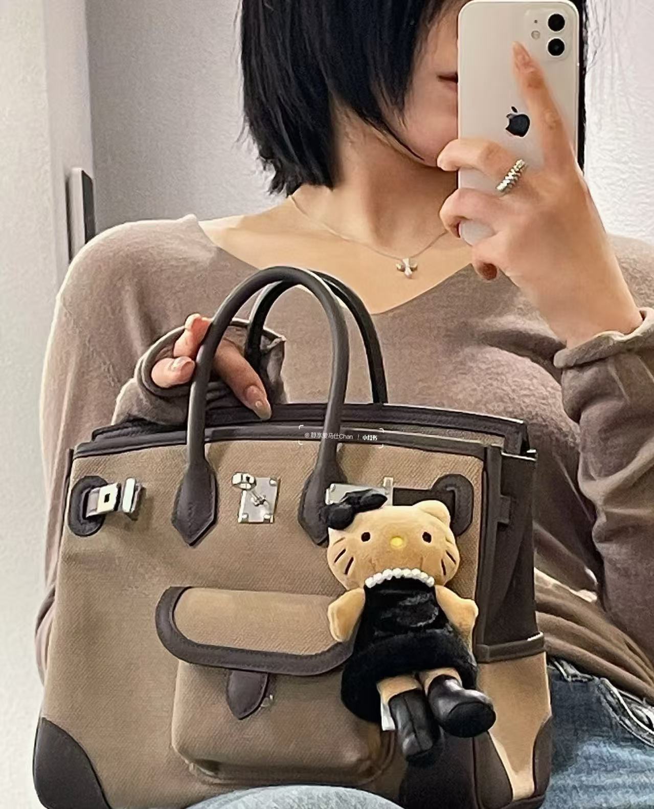 HERME5の高品質キャンバスハンドバッグ【 50％割引+送料無料】