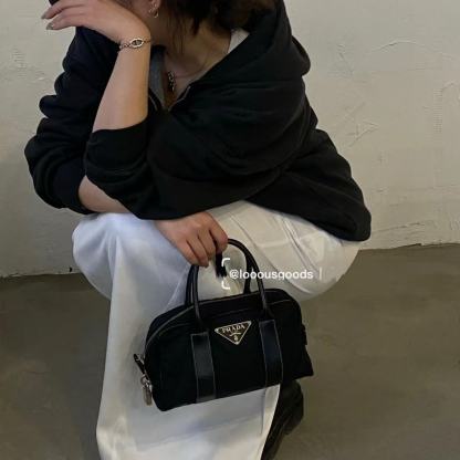 PR4DA 牛革ハンドバッグ【50％割引+送料無料】