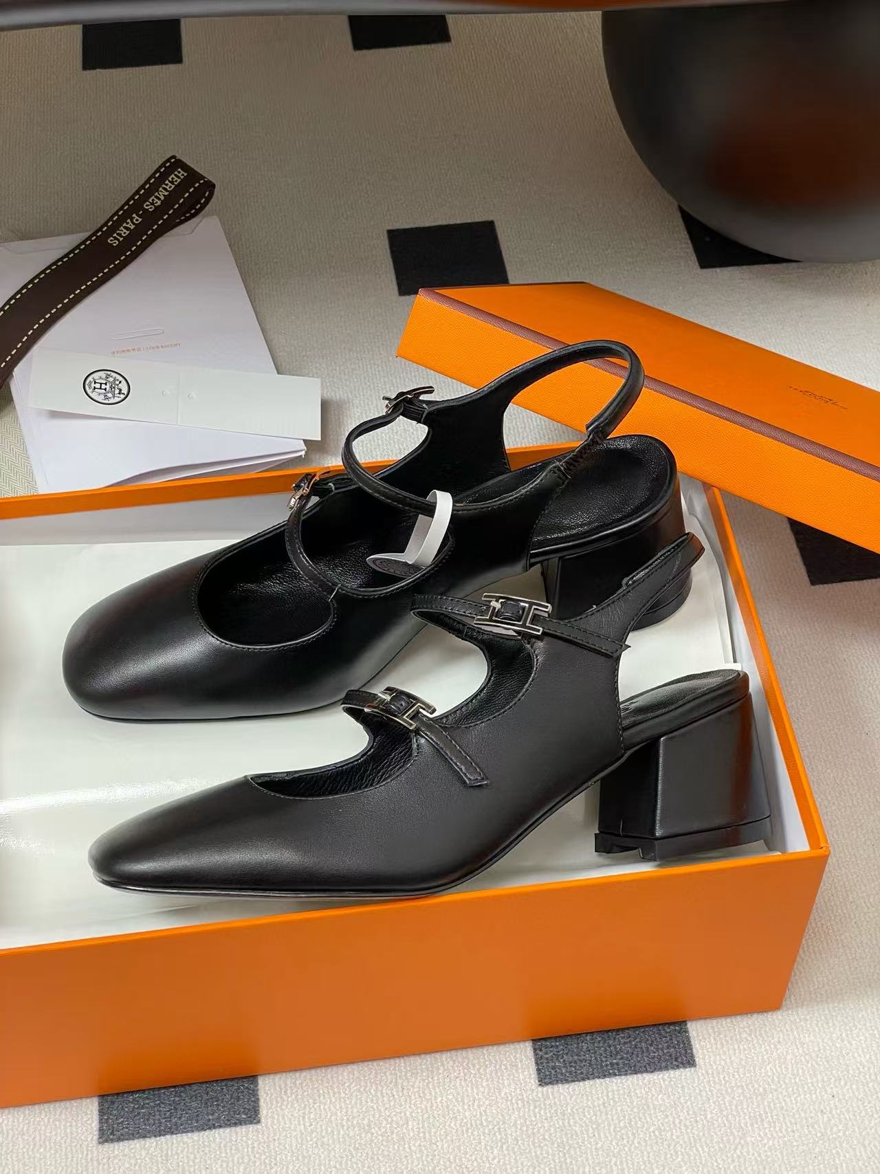 HERME5 高品質シンプルメリージェーンローヒール【50％割引+送料無料】