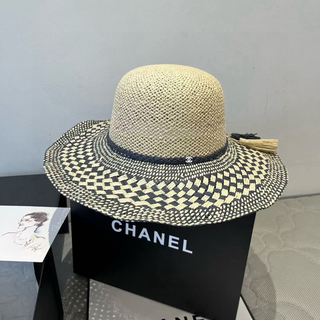 CHANE1 ボヘミアンストローハット【50％割引+送料無料】