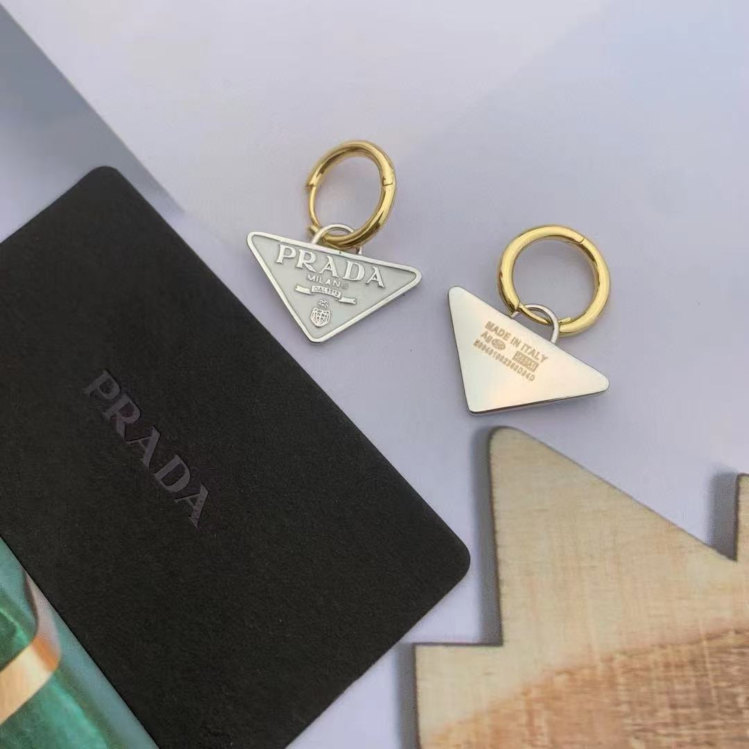 PR4DA トライアングルイヤリング【50％割引+送料無料】