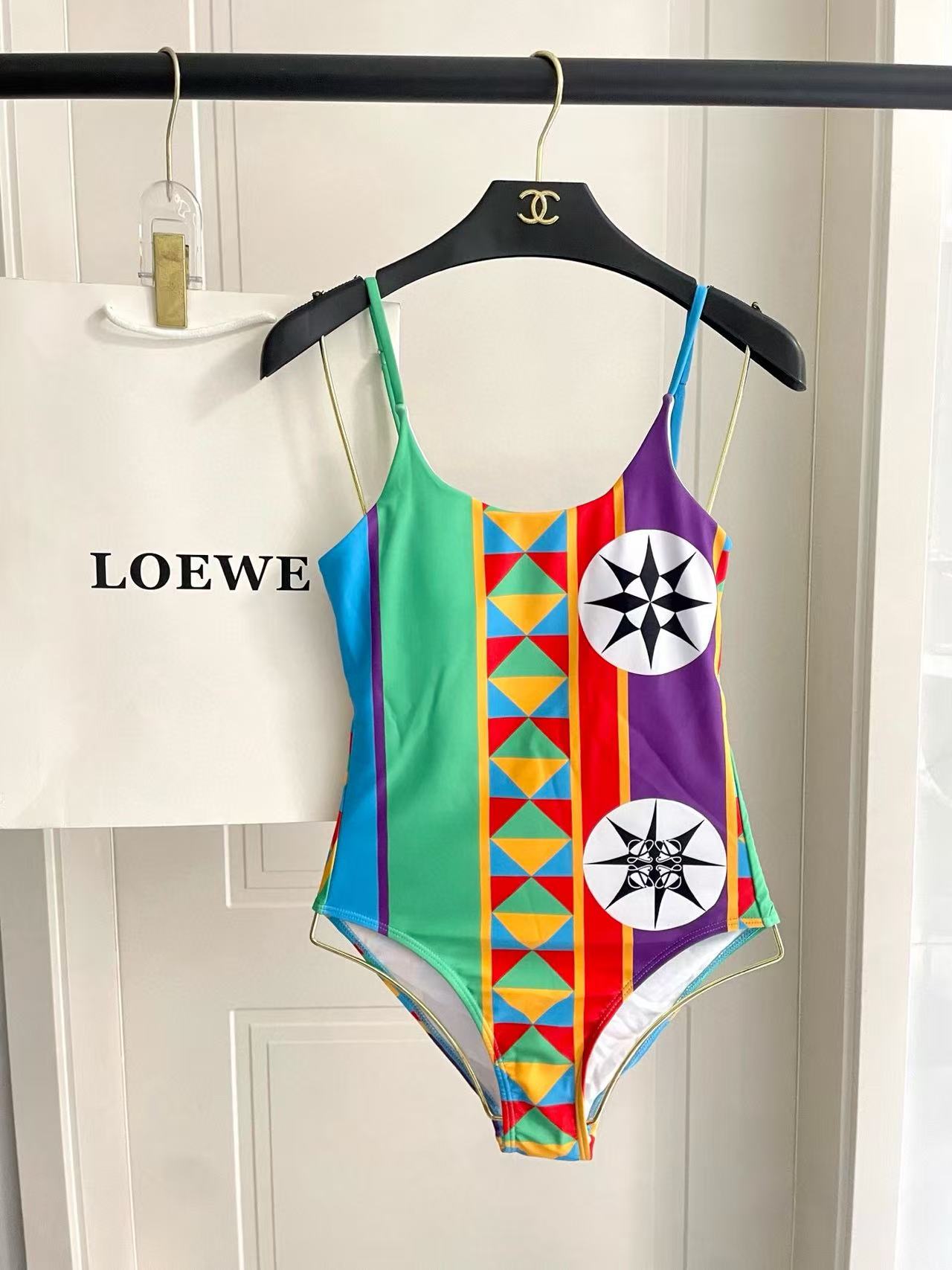 L0WEWのカラフルなワンピース水着【50％割引+送料無料】