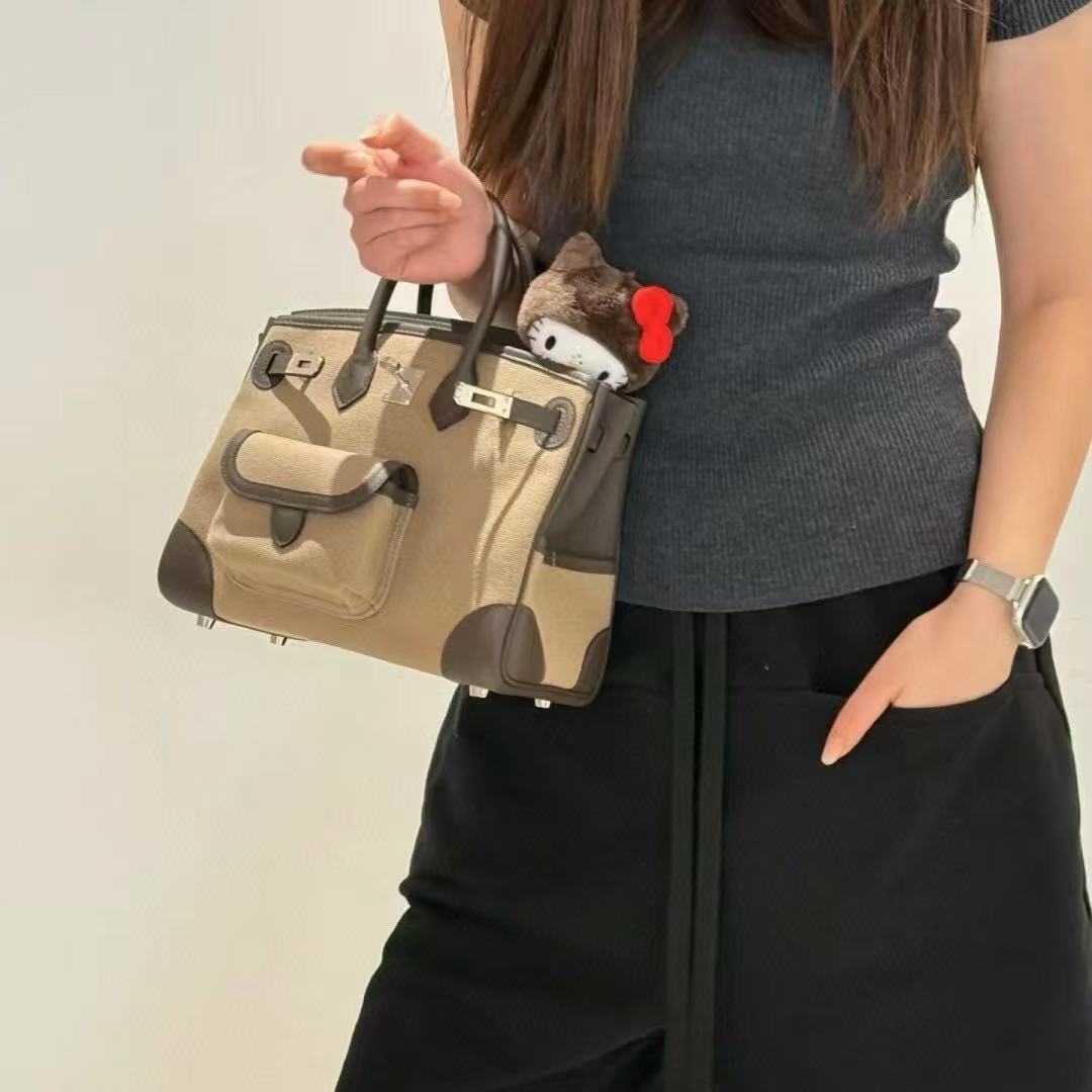 HERME5 キャンバストートバッグ【50％割引+送料無料】