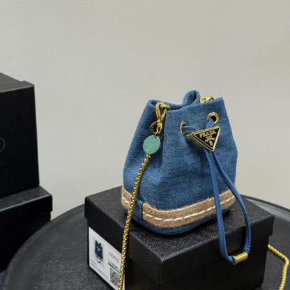 PR4DA チェーンドローストリングバケットバッグ【50％割引+送料無料】