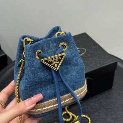 PR4DA チェーンドローストリングバケットバッグ【50％割引+送料無料】