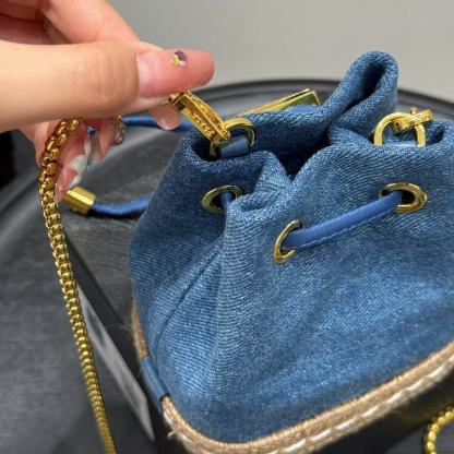 PR4DA チェーンドローストリングバケットバッグ【50％割引+送料無料】