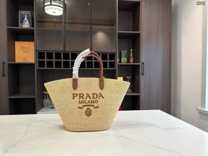 PR4DA 織りビーチバッグ【50％割引+送料無料】