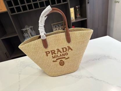 PR4DA 織りビーチバッグ【50％割引+送料無料】