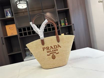 PR4DA 織りビーチバッグ【50％割引+送料無料】