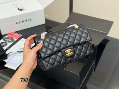CHANE1 ダブルCショルダークロスボディバッグ【50％割引+送料無料】