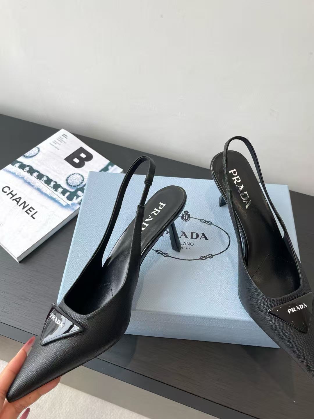 PR4DAの高品質ポインテッドハイヒール【50％割引+送料無料】