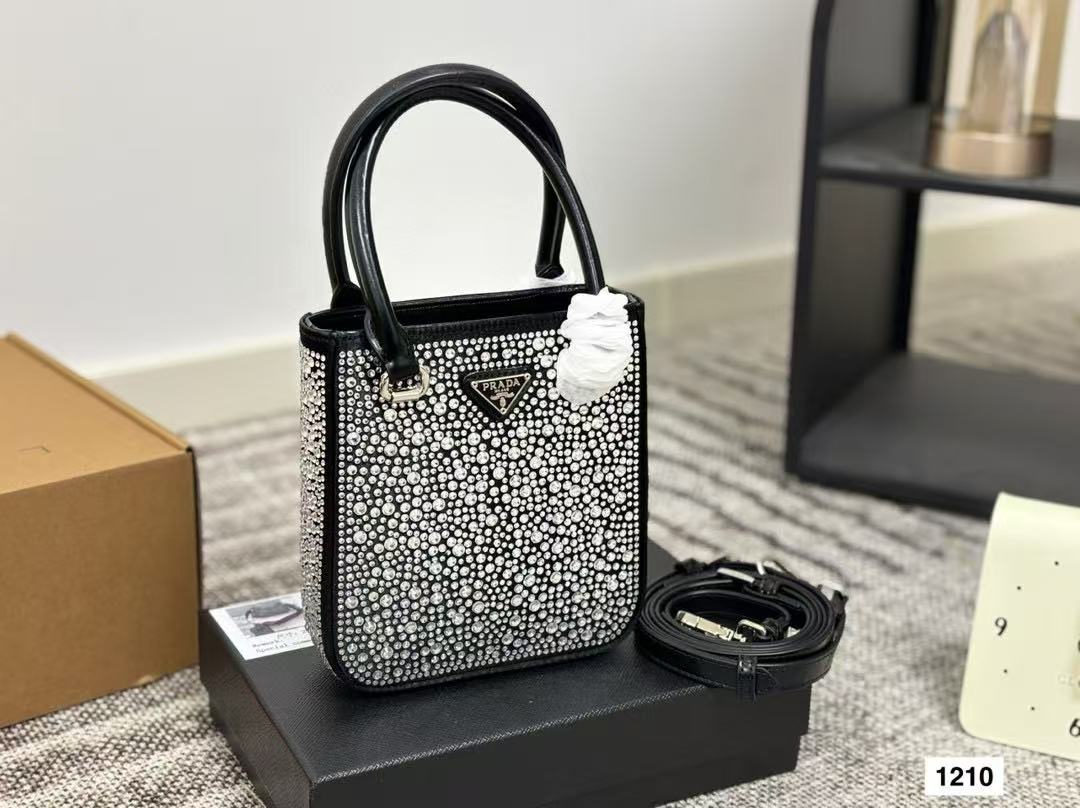 PR4DA ダイヤモンドハンドバッグ【50％割引+送料無料】