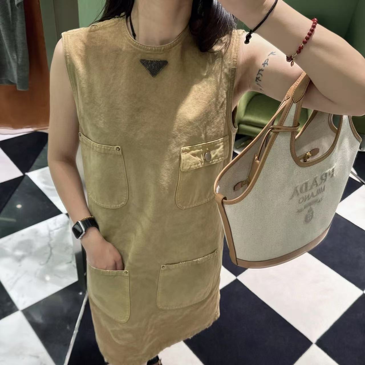 PR4DA キャンバストートバッグ【50％割引+送料無料】