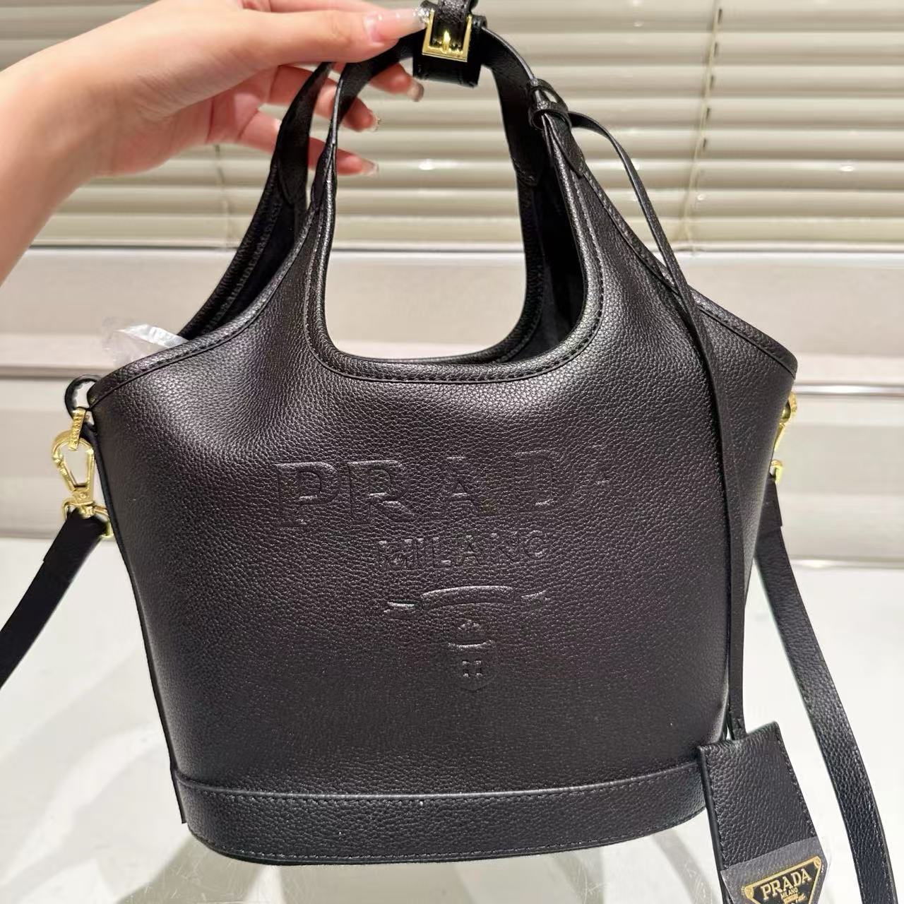 PR4DA 牛革ハンドバッグ【50％割引+送料無料】